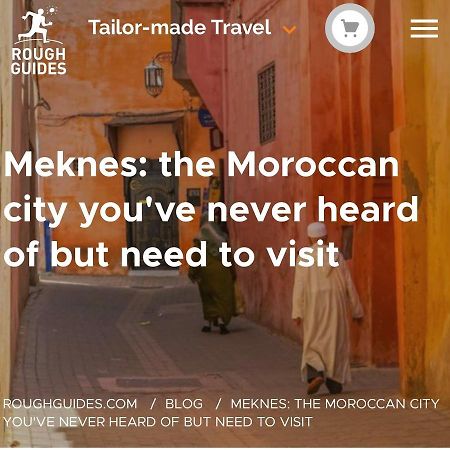 Apartmán Meknes Hamria Exteriér fotografie